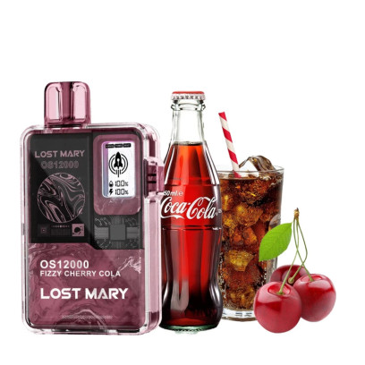 Lost Mary OS 12000 Fizzy Cherry Cola (Вишня кола)